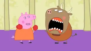 Strongest Mummy  - Peppa Funny Animation