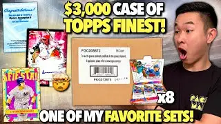 I opened a CRAZY $3,000 CASE of the NEW 2024 TOPPS FINEST BASEBALL (LOADED WITH BIG HITS)! 😳🔥