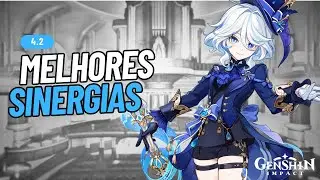 GUIA DE SINERGIAS! Melhores Personagens Para Usar Com a Furina [Genshin Impact]
