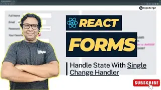 React Forms: How To Handle State With A Single Change Handler?