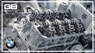 Unveiling the Thrilling Production of a BMW Diesel Engine!