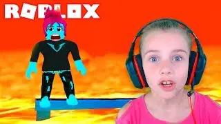 ПОЛ ЭТО ЛАВА! #2 в РОБЛОКС Видео для детей челлендж выживание The Floor is LAVA! ROBLOX