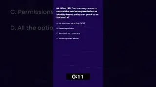 🔥AWS Security Speciality Questions #44 💯💥💥| 