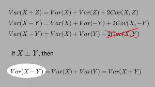 C7) Prove that Var(X-Y)=Var(X)+Var(Y)-2Cov(X,Y)