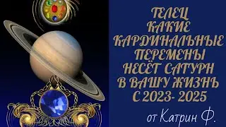 ♉ТЕЛЕЦ КАРДИНАЛЬНЫЕ 💫ПЕРЕМЕНЫ В ВАШЕЙ ЖИЗНИ С 2023 ПО 2025 ГОД