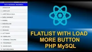 #3 Flatlist React Native | Pagination With Button Load More