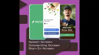 Groceries App | Splash Screen, Onboarding Screen, Sign In Screen | Flutter Speed Code | Part 1