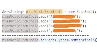 Set in java | how to iterate set in java | core java | collections | core java collection framework