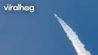 SpaceX Super Heavy First Stage Booster Explosion || ViralHog