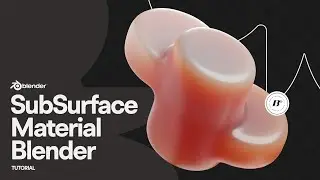 Blender Material Tutorial Subsurface Scattering | Procedural Texture