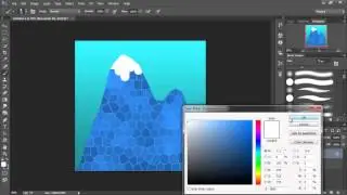 2D Game Art for Non-Artists #2 - Sky and Mountains