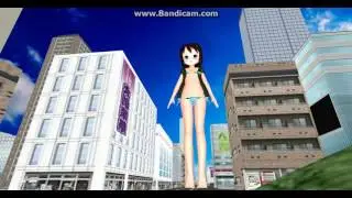 MMD Giantess: Playing Hide and Seek with the Gigantic Alexis! (WIP 1)