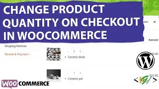 How to Change Product Quantity on Checkout Page using Plugin in WooCommerce WordPress | Quantities