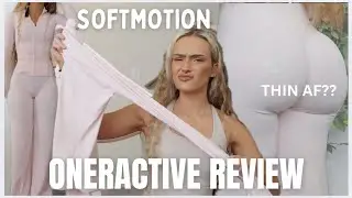 UNSPONSORED Oneractive Softmotion Try On Haul & Review| Straight leg leggings, bbl jacket worth it?
