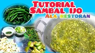 tutorial sambel ijo ala restoran