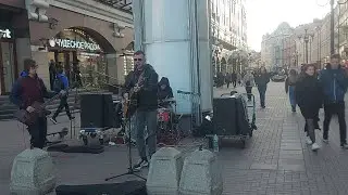 Динамичное выступление на Арбате (14.04.23)