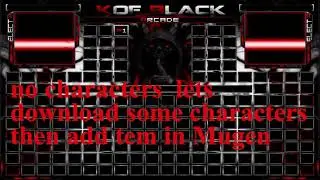KOF MUGEN Tutorial, Download Screenpacks, Characters, Stages, Add Characters, Stages, BG music
