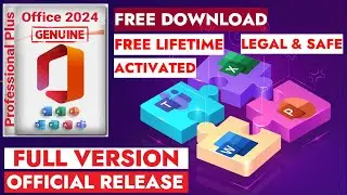 FREE Download and Install Office 2024 🔥- Microsoft OFFICIAL RELEASE