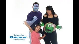 Monsters INC - Disney  - Belly and Body Paint -  PANCITAS DE COLORES