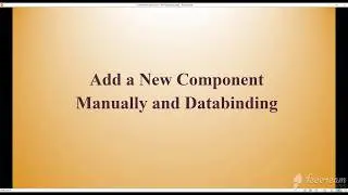 Add a new Component Manually and Databinding in Angular