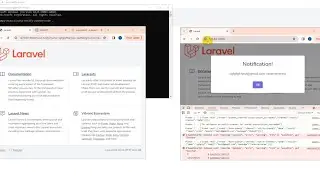 Real time notification with php laravel step by step easy