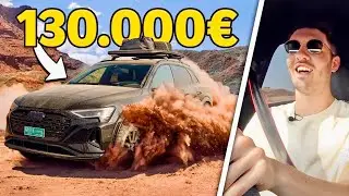 Ultimativer Test in der Wüste 🏜️🥵 | Audi Q8 e-tron edition Dakar | Dominik Fische