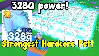 I Made Strongest Shiny Hardcore Dark Matter Secret Easter Angelus! - Pet Simulator X Roblox