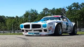 730hp, 8.0 Liter V8 Monster in Action: 1971 Pontiac Trans-AM SCCA Racecar