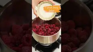 Frambuazlı Cheesecake Tarifi 😍 Nefis Yemek Tarifleri #shorts