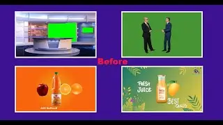 Green Screen News Studio Rase | Adobe After Effects | AtiK MaHmuD