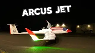 Night Flight with Arcus Jet