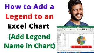 How to Add a Legend to an Excel Chart (Add Legend Name in Chart)