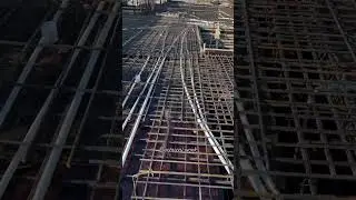 RCC Slab Steel in final stages #slabreinforcement  #structuralengineering #civilengineering