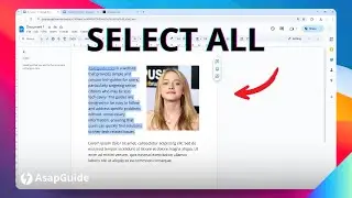 How to Select All in Google Docs
