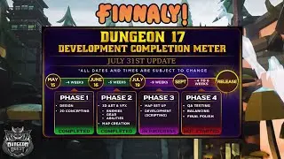 NEW DUNGEON IS FINNALY COMING TO DUNGEON QUEST!