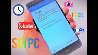 FORMATEAR Y ELIMINAR CUENTA GOOGLE HUAWEI P10 LITE SIN PC
