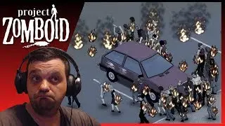 НАЧАЛО | БЕЗУМНЫЙ РУССКИЙ | Project Zomboid #1