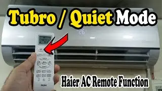 Haier AC me Turbo Mode Kya hota hain | Haier DC Inverter AC Turbo Mode Function Explain