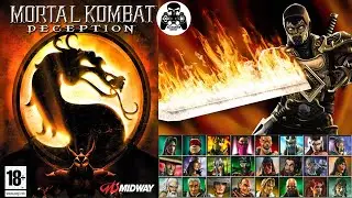 Mortal Kombat Deception  / Sony PlayStation 2 / прохождение Scorpion [60fps]