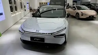 XPENG P7+ Exterior and Interior Static Detailed Showcase: In-Depth Walkaround
