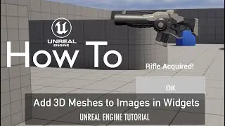 How To Add 3D Meshes to Images in Widgets