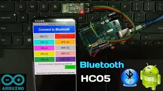 Tutorial on Bluetooth Module HC05 With Arduino | Connections & Coding
