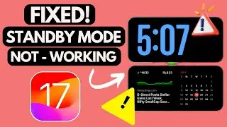 Fixed! Standby Mode not working iOS 17 | How to Enable Standby Mode on iPhone | iOS 17 Standby mode