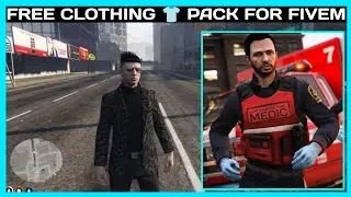 CLOTHING 👕 PACK *FREE* | FiveM Roleplay Scripts | FiveM Tutorial 2023 | MJ DEVELOPMENT