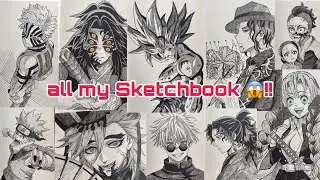 Todos os meus desenhos de Sketchbook 😱 - João Da Art