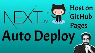 Deploy NextJS to Github Pages With CICD | Free NextJS Hosting on GitHub