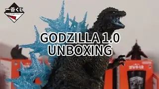 Godzilla 1.0 ASMR Unboxing |  Ichiban Kuji 🦖🦕 #godzilla #monster