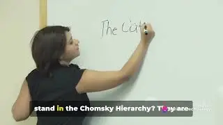 The Chomsky Hierarchy