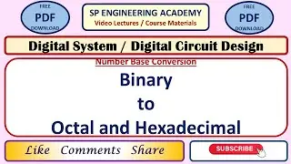 DS 03 Binary to Octal and Hexadecimal