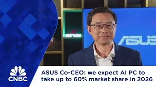 ASUS Co-CEO: we expect AI PC to take up to 60% market share in 2026